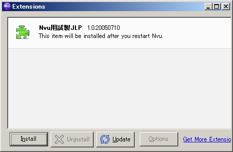 �C���X�g�[������